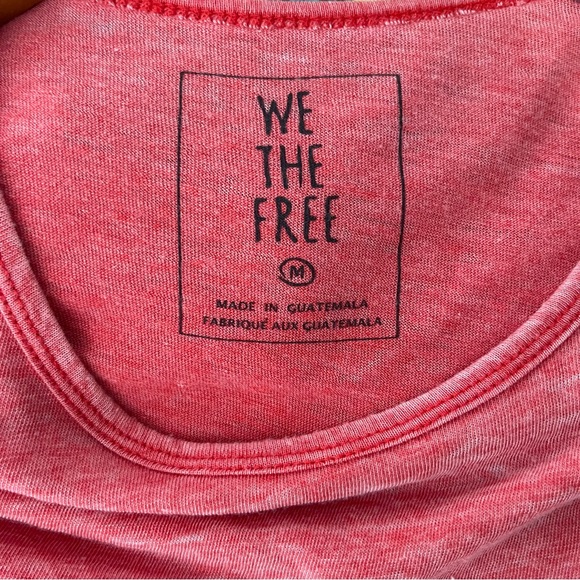 Free People We The Free Cloud 9 Frayed Hem Knit Tee E - Picture 5 of 12